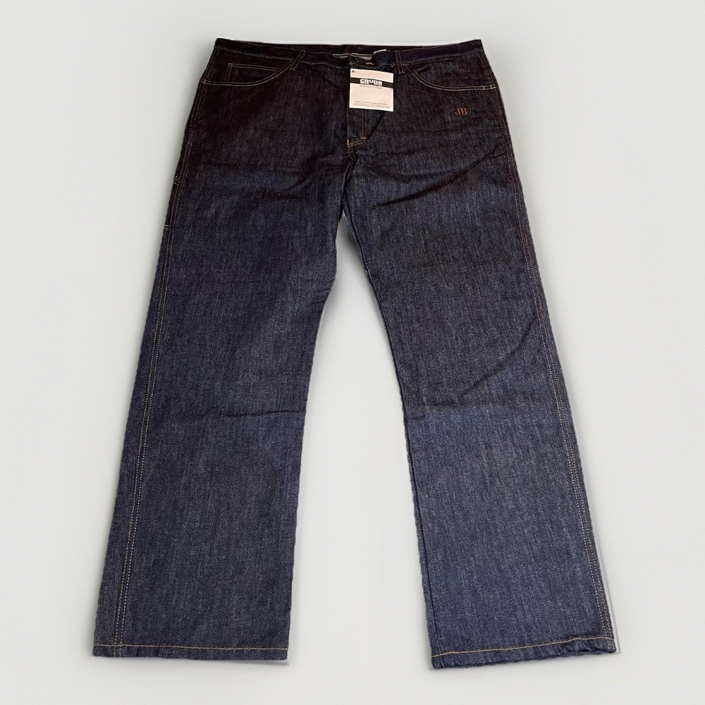 Crude FR Fire Resistant CAT 2 Carpenter Jeans Dark Wash NWT 42x32 Workwear Denim